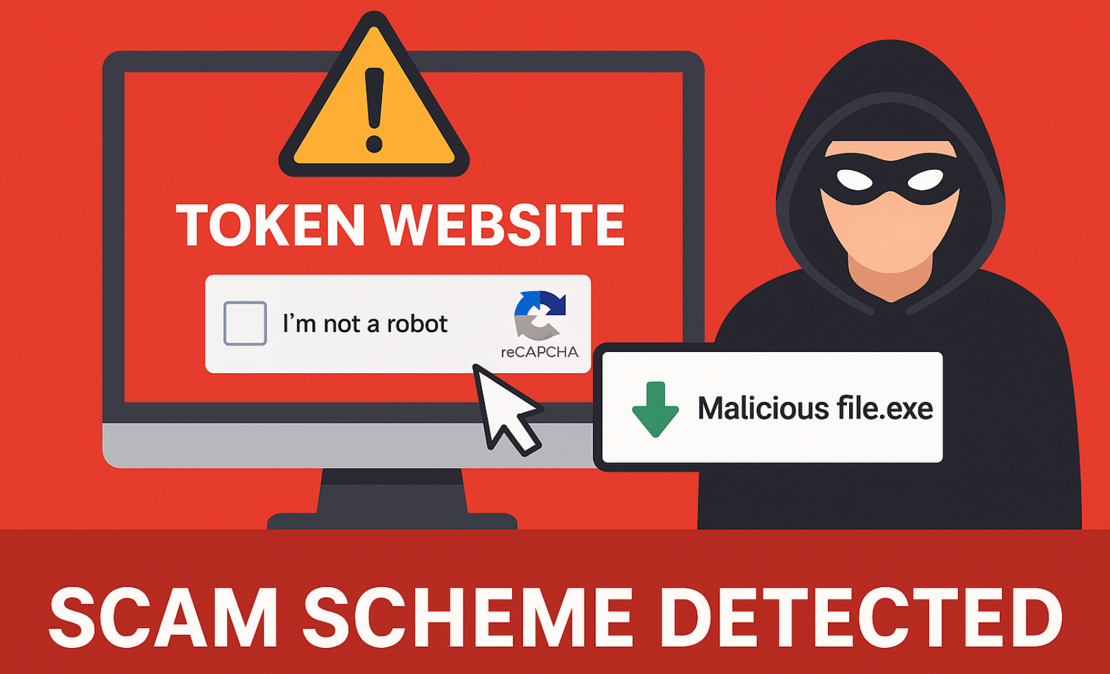 Captcha Crypto Scam. Confirm That You Are Not a Robot