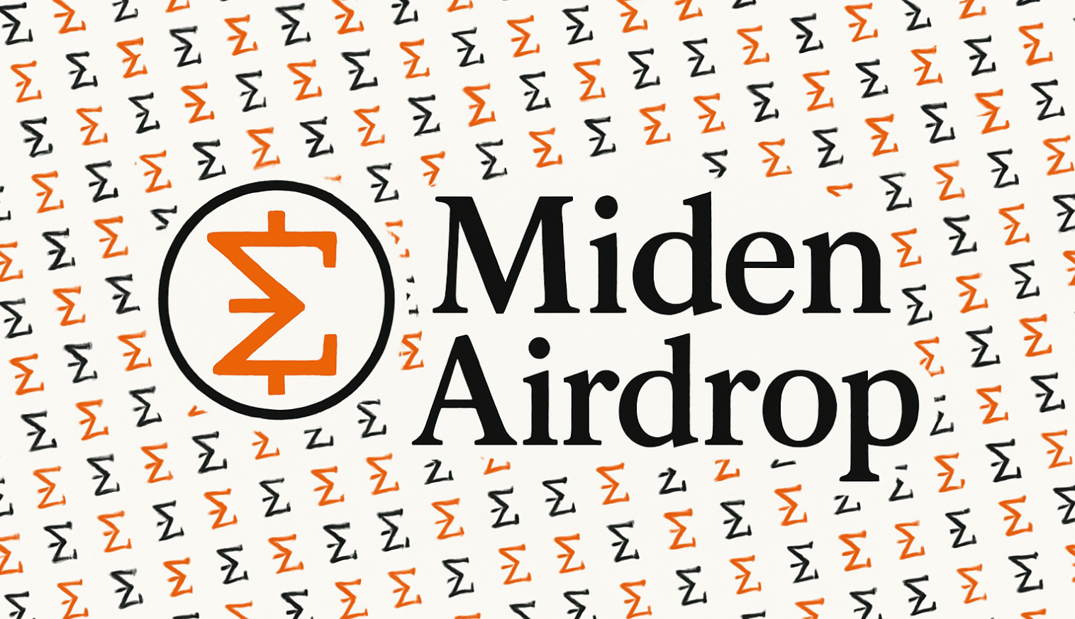 Miden Airdrop. Step-By-Step Guide